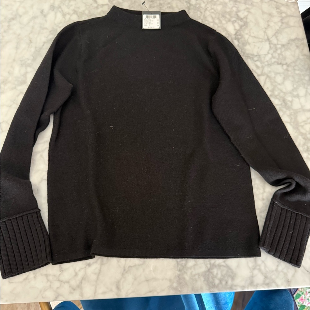 New with tags Club Monaco Black Turtleneck Sweater